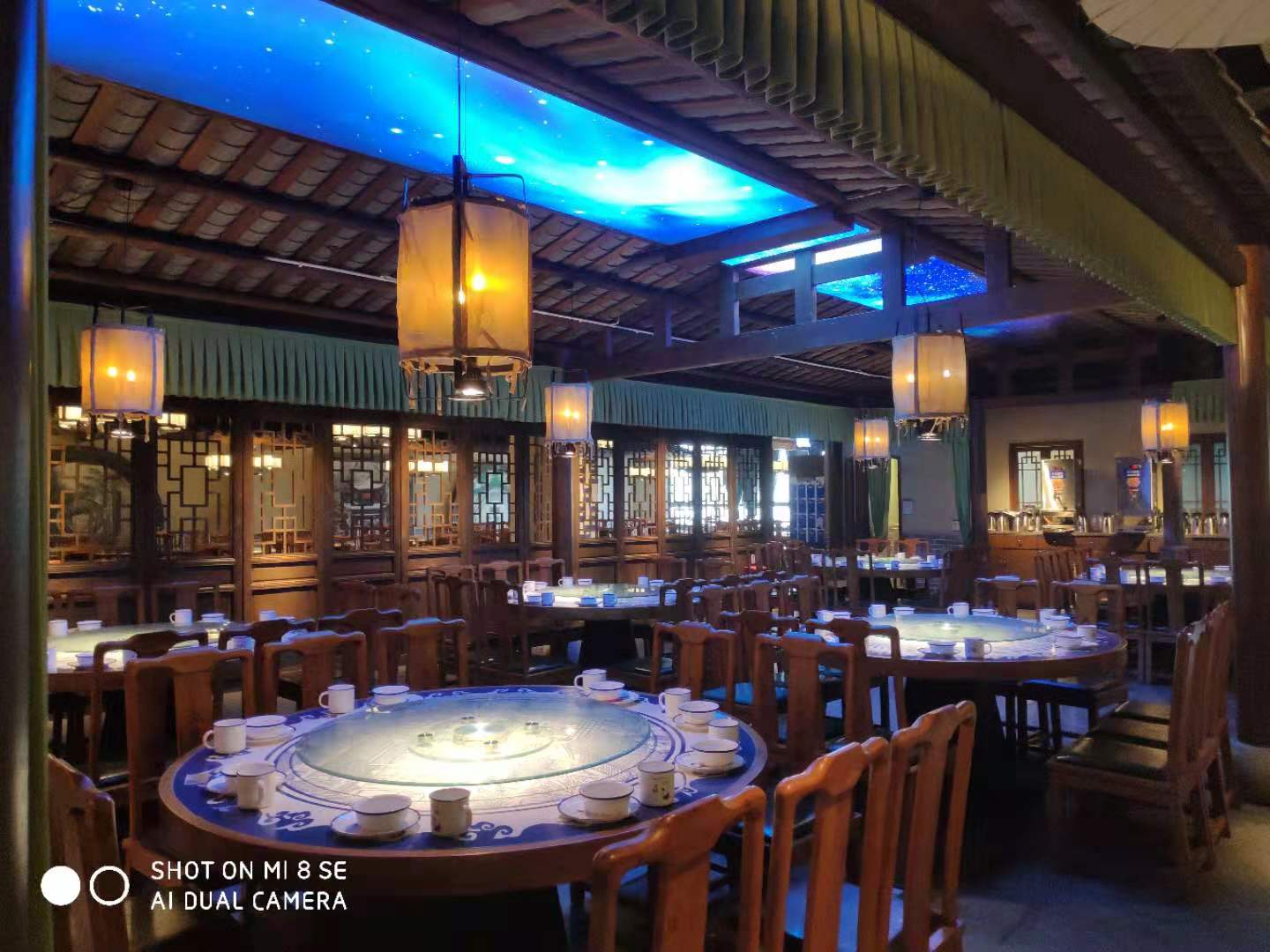 光柏士灯光改造案例丨上菜呷饭古镇店
