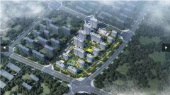 社区主入口旁设置了“共